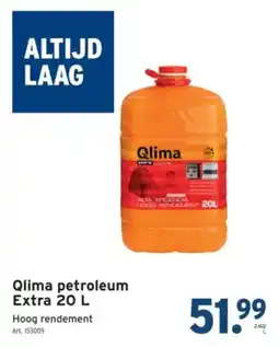 GAMMA Qlima petroleum Extra aanbieding