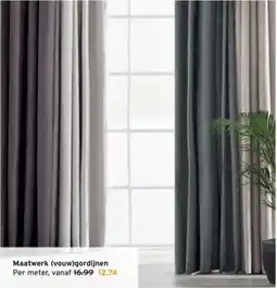 GAMMA Maatwerk (vouw)gordijnen aanbieding