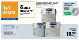 GAMMA Muurverf mat aanbieding