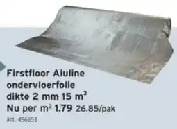 GAMMA Firstfloor Aluline ondervloerfolie aanbieding