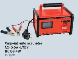 GAMMA Carpoint auto acculader 1,5-5,6A 6/12V aanbieding