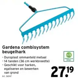 GAMMA Gardena combisystem beugelhark aanbieding