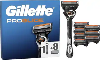 Coolblue Gillette Proglide + 8 recharges de rasoir aanbieding