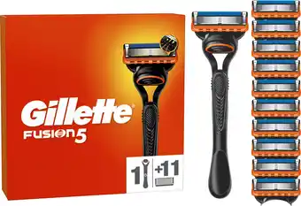 Coolblue Gillette Fusion5 + 11 recharges de rasoir aanbieding
