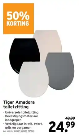 GAMMA Tiger Amadora toiletzitting aanbieding