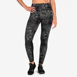 Decathlon Modellerende legging met hoge taille voor fitness aanbieding