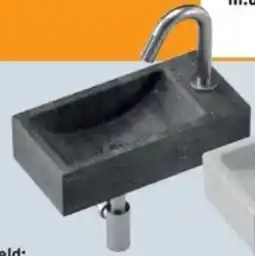 GAMMA Atlantic fonteinset Billy natuursteen kraangat rechts of links aanbieding