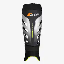 Decathlon Scheenbeschermers voor hockey voor volwassenen G800 zwart/geel aanbieding