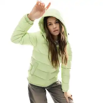 Decathlon Dames Lifestyle pufferjas Kale-W Groen aanbieding