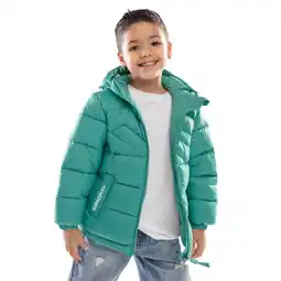Decathlon Kinderen Lifestyle Jongens pufferjas Jellybean Groen aanbieding