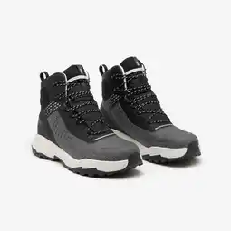 Decathlon Warme en waterdichte wandelschoenen voor heren MH900 zwart aanbieding