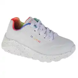 Decathlon Sneakers Skechers Uno Lite - Rainbow S, Wit, Kinderen aanbieding