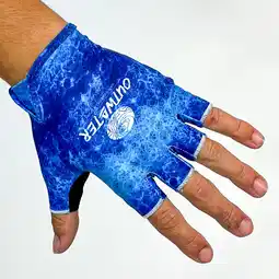 Decathlon paar korte wanten Outwater SHAKA SHORT aanbieding