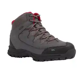 Decathlon Vrouwen/dames Mitzi Waterdichte Wandelschoenen (Grijs) aanbieding