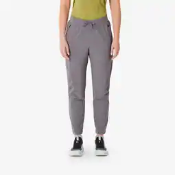 Decathlon Wandelbroek voor dames MH500 Light lichtgrijs aanbieding