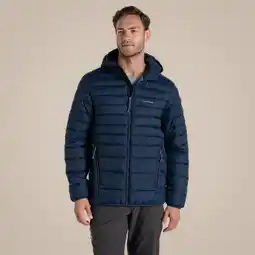 Decathlon Heren Compresslite Gevoerde Gewatteerde Jas met Capuchon aanbieding