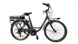 Decathlon Elektrische fiets met trapondersteuning Coppi city urban Riviera Blauw aanbieding