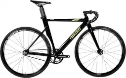 Decathlon Fixiefiets Aero Aluminium frame en carbon vork 28 – Glossy Black aanbieding