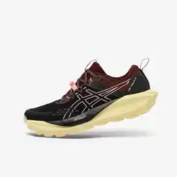 Decathlon Trailschoenen voor dames Gel Trabuco 13 zwart bordeaux aanbieding