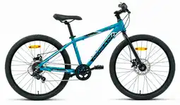 Decathlon Nogan Gravel PRO - Lichtgewicht Kinderfiets - 24 inch - 7 versnellingen - Blauw aanbieding