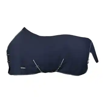 Decathlon Horka Wafelkatoen Cooler Zweetdeken - Blauw aanbieding