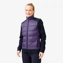 Decathlon Hybride golfjas voor dames CW900 paars/blauw aanbieding