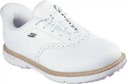 Decathlon Chaussures de golf Skechers Prestige SL pour femmes, blanc/rose aanbieding
