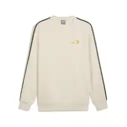 Decathlon ESS TAPE MINIMAL GOLD top met ronde hals voor heren PUMA Alpine Snow White aanbieding