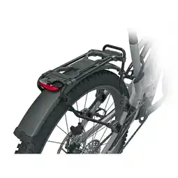 Decathlon INFINITY UNIVERSAL REARLIGHT - zwart aanbieding