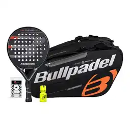 Decathlon Pack Bullpdel Game Ctr Paletero Negro Dry Grip aanbieding