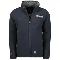 Decathlon Geborduurde en rits fleece Geographical Norway Ubolt aanbieding