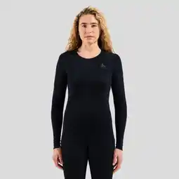 Decathlon Natural Merino 200 basislaag met ronde hals ODLO aanbieding