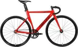 Decathlon Fixiefiets Aero Aluminium frame en carbon vork 28 – Glossy Red aanbieding