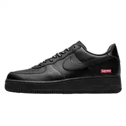 Decathlon Schoenen Air Force 1 Low Black Supreme aanbieding