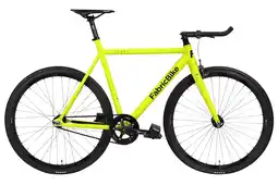 Decathlon Fixiefiets Light Aluminium 28 – Yellow Lime aanbieding
