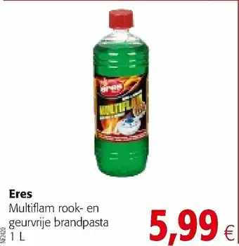 Colruyt Eres Multiflam rook-en geurvrije brandpast 1L aanbieding