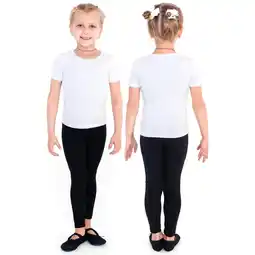 Decathlon Leggins Voor Ritmische Gymnastiek Van Katoen INDIGO Zwart aanbieding