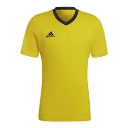 Decathlon ADIDAS Entrada 22 Voetbalshirt voor Heren - Team Geel/Zwart XL aanbieding