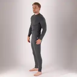 Decathlon Heatkeeper - Thermo set heren - 4 x Shirt/Broek - Heren Antraciet - 4-Pack aanbieding