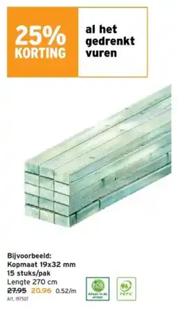 GAMMA Kopmaat aanbieding