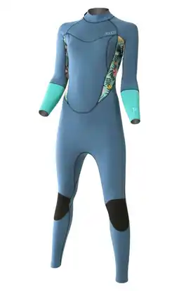 Decathlon 5/4/3 Pioneer - Zip Dos L/S Surfpak Dames aanbieding