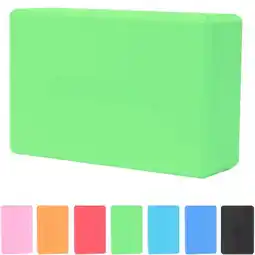 Decathlon Yoga Blok - Yoga - Pilates - Groen aanbieding