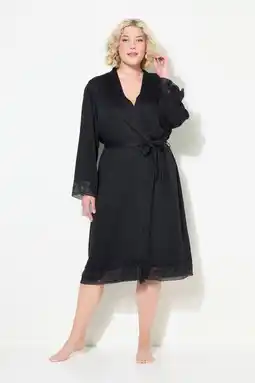 Decathlon Dames Kamerjas kant strikceintuur lange mouwen aanbieding