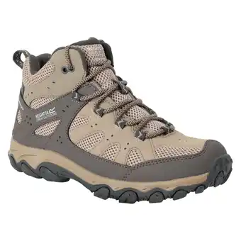 Decathlon Dames Edgepoint IV Mid Cut Wandelschoenen (Taupe) aanbieding