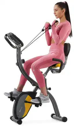 Decathlon Opvouwbare hometrainer Hop-Sport Xbike Grix aanbieding