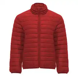 Decathlon Heren Finland gewatteerde jas (Rood) aanbieding