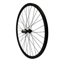 Decathlon Wiel gravel arrière moyeu roulement cassette axe traversant jante rayons acier V aanbieding