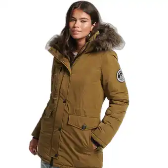 Decathlon Damesparka Superdry Ashley Everest aanbieding