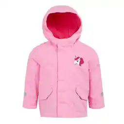 Decathlon Luna de Eenhoorn Waterdichte Jas voor Kinderen/Kinderen (Zoet Roze) aanbieding