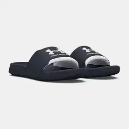 Decathlon Under Armour Slippers Zwart-wit Ua Ignite Select aanbieding